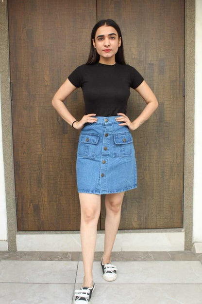 Denim Vac Ready  Women Skirts