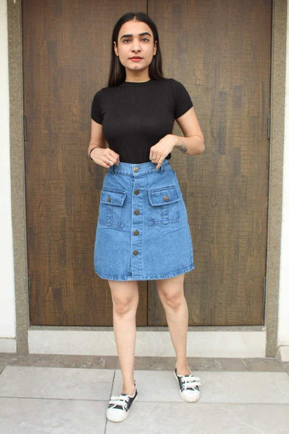 Denim Vac Ready  Women Skirts