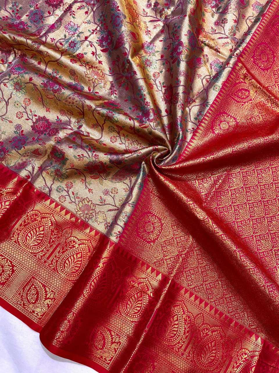 Dharmavaram Silk Rin116 Rew22 Silk Sarees  Soft Silk Printed Silk Sarees