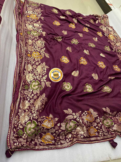 Dola Silk Asw Banarasi  Sarees