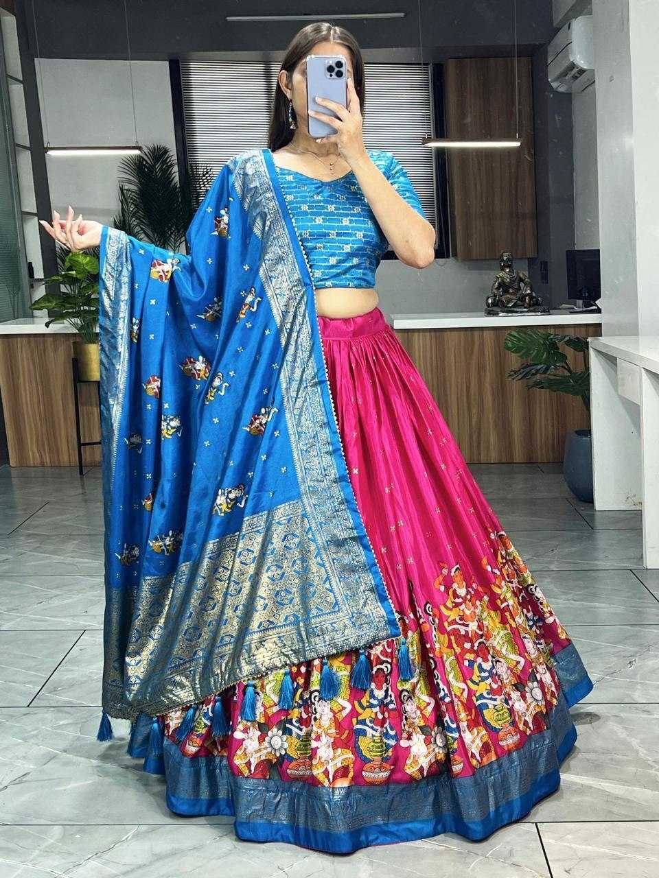 Dola Silk Gro 7082 Lehengas  Traditional Printed Lehengas