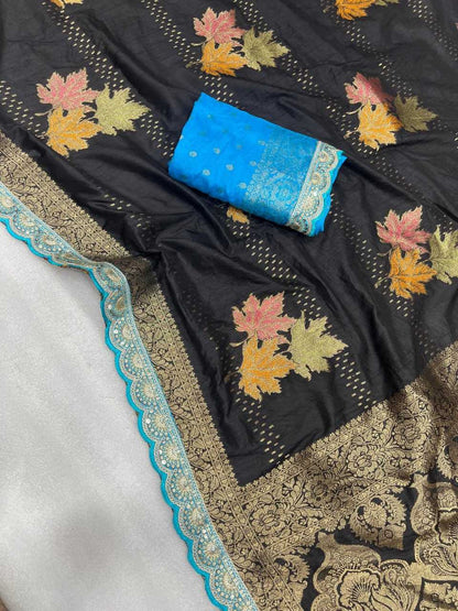 Dola Silk Kesh107 Rnnc60 Silk Sarees  Dola Silk Soft Silk Heavy Silk Embroidered Silk Sarees