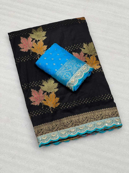 Dola Silk Kesh107 Rnnc60 Silk Sarees  Dola Silk Soft Silk Heavy Silk Embroidered Silk Sarees