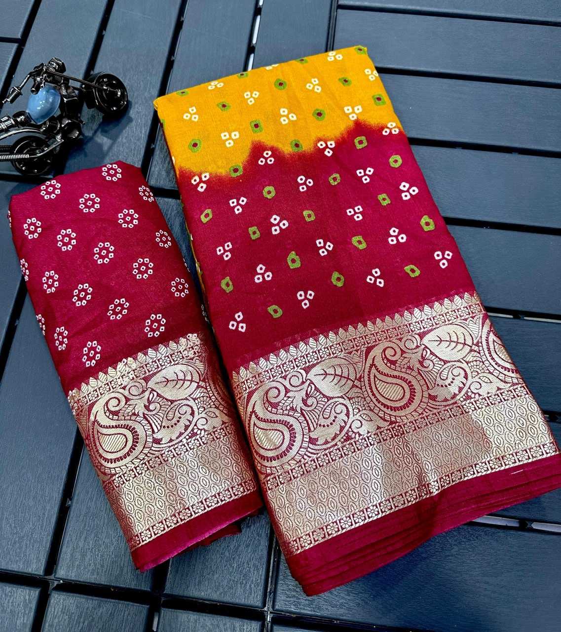 Dola Silk Kesh110 Radha30 Silk Sarees  Dola Silk Traditional Printed Silk Sarees