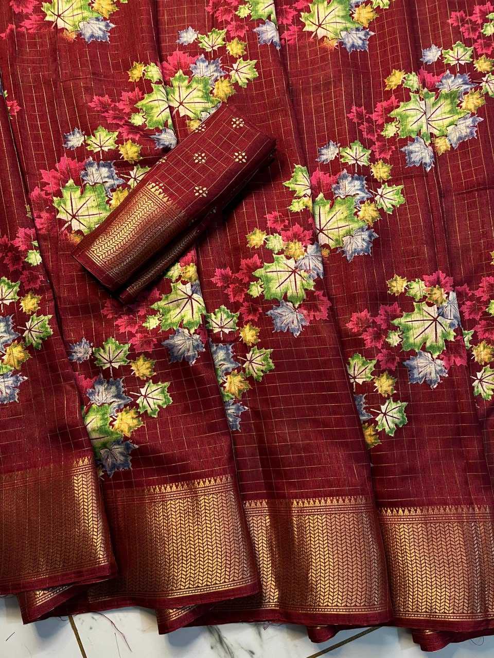 Dola Silk Kesh117 Rwc21 Sarees  Printed Indian Zari Border Sarees