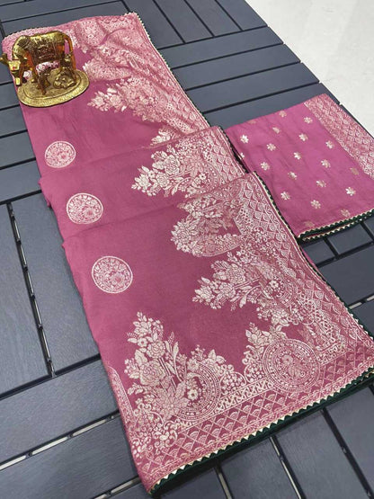 Dola Silk Kesh142 Flower Coin Silk Sarees  Dola Silk Soft Silk Traditional Sarees