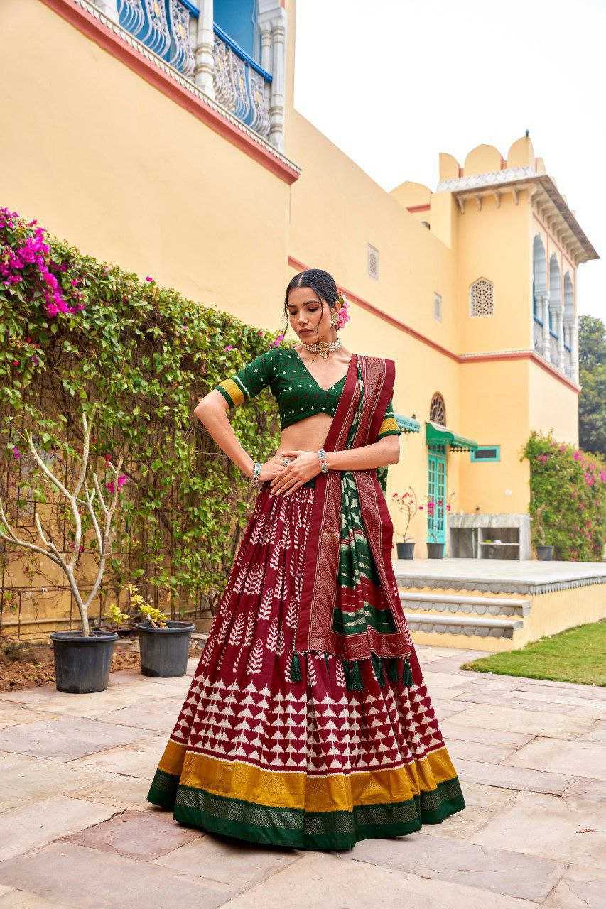 Dola Silk Kesh187 Batika Lehengas  Silk Printed Lehengas