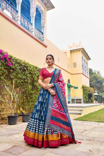 Dola Silk Kesh187 Batika Lehengas  Silk Printed Lehengas