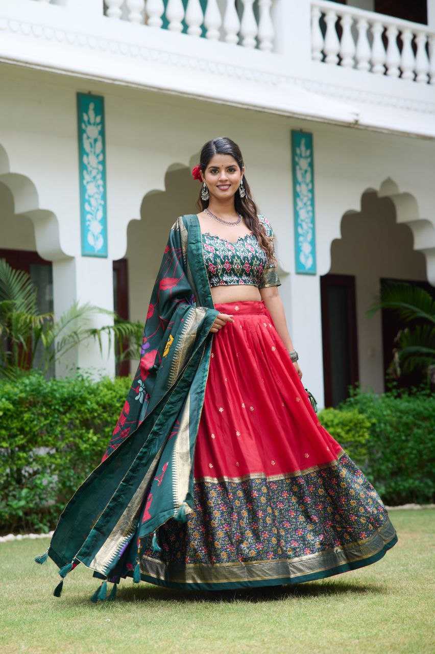 Dola Silk Kesh187 Fuldi Lehengas  Traditional Silk Printed Lehengas