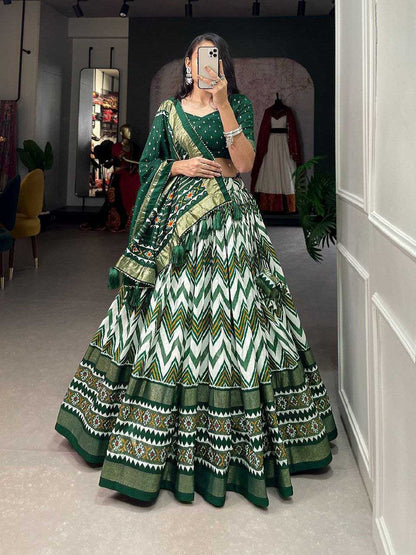 Dola Silk Kesh187 Zickzack Lehengas  Silk Printed Traditional Lehengas