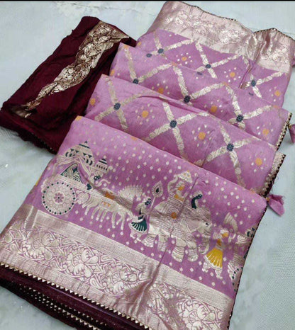 Dola Silk Mkd Dola  Sarees