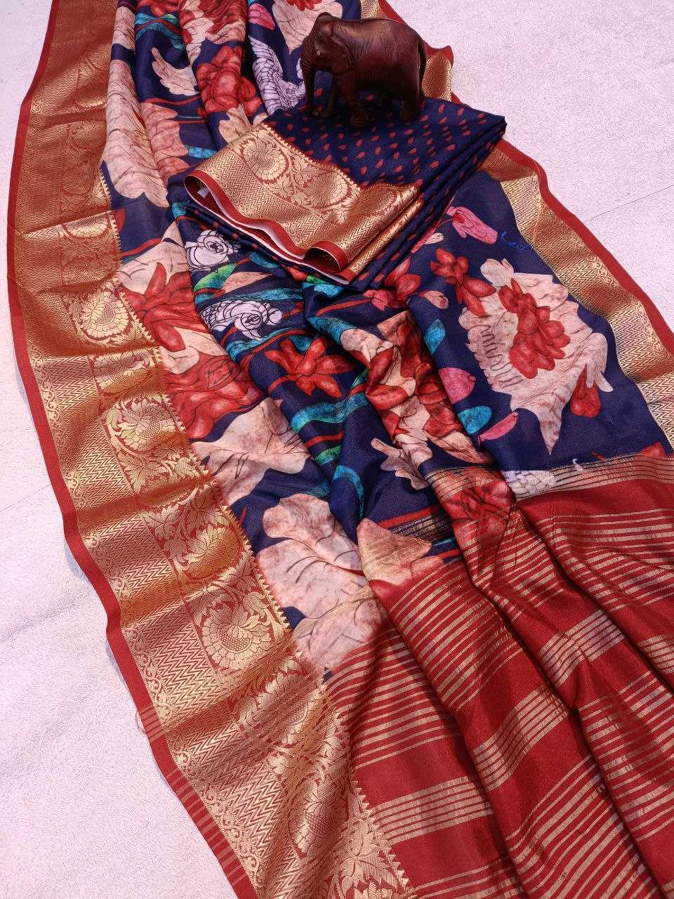 Dola Silk Rae Weaving  Sarees