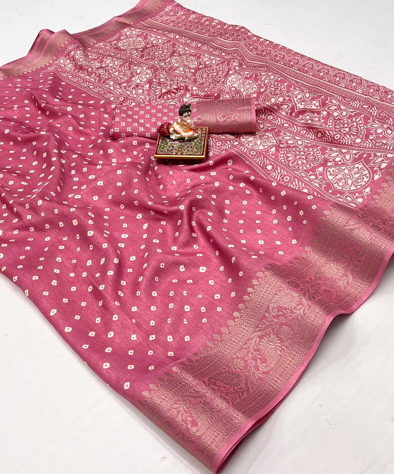 Dola Silk  Rar   Matching  Saree