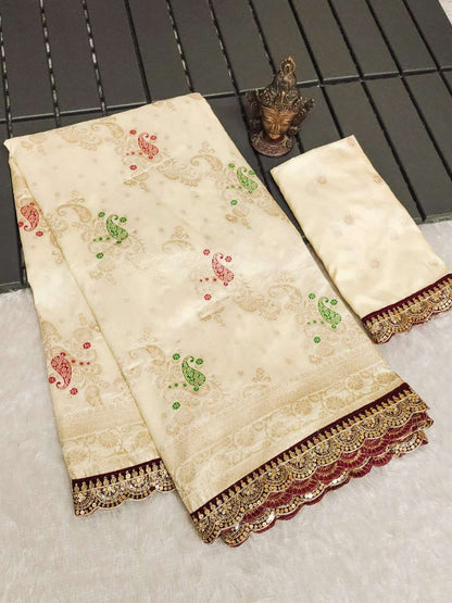 Dola Silk Rin118 Rgk45 Silk Sarees  Doal Silk Soft Silk Traditional Sarees