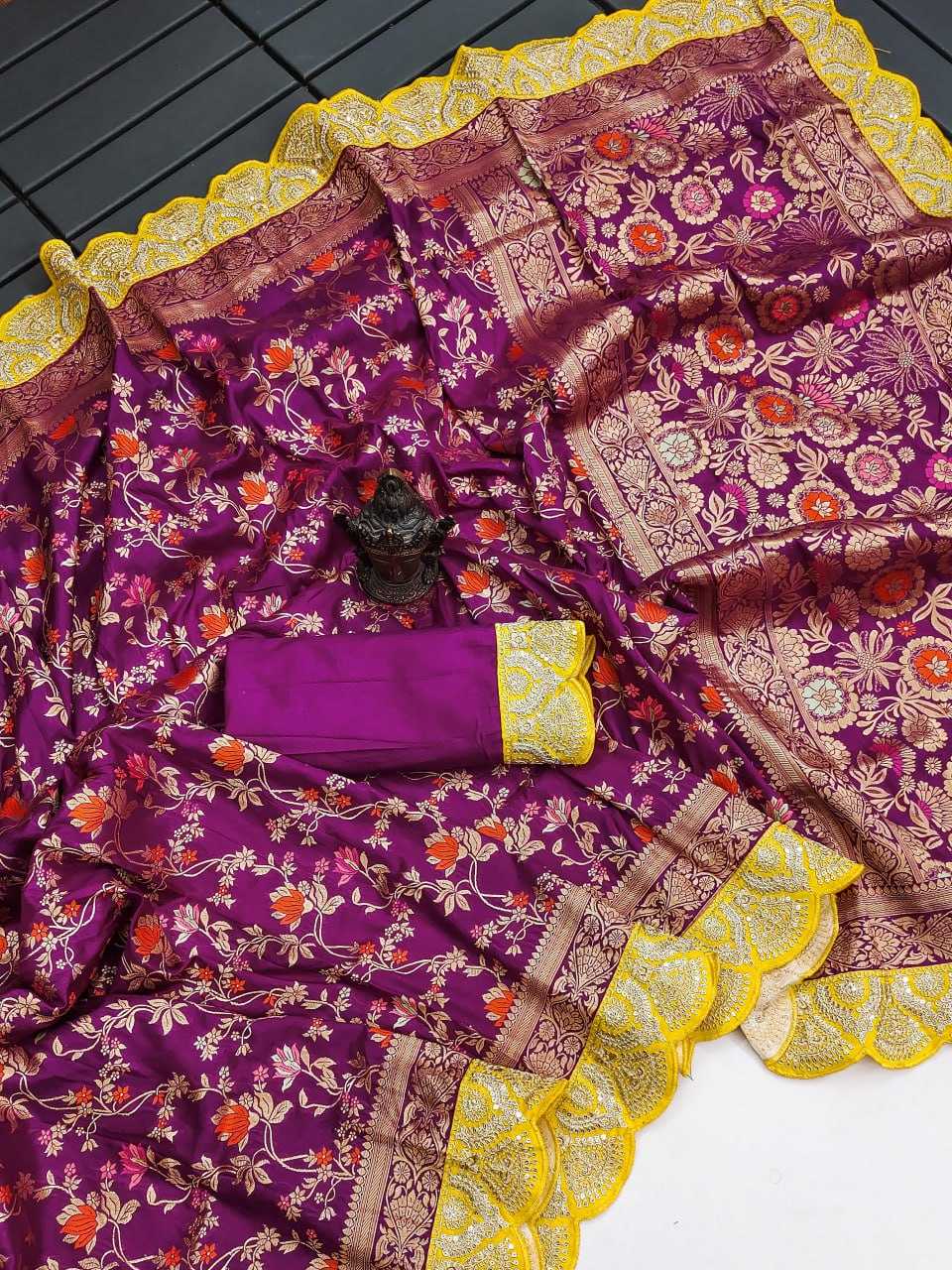 Dola Silk Rin118 Rgk50 Silk Sarees  Dola Silk Heavy Silk Soft Silk Traditional Sarees