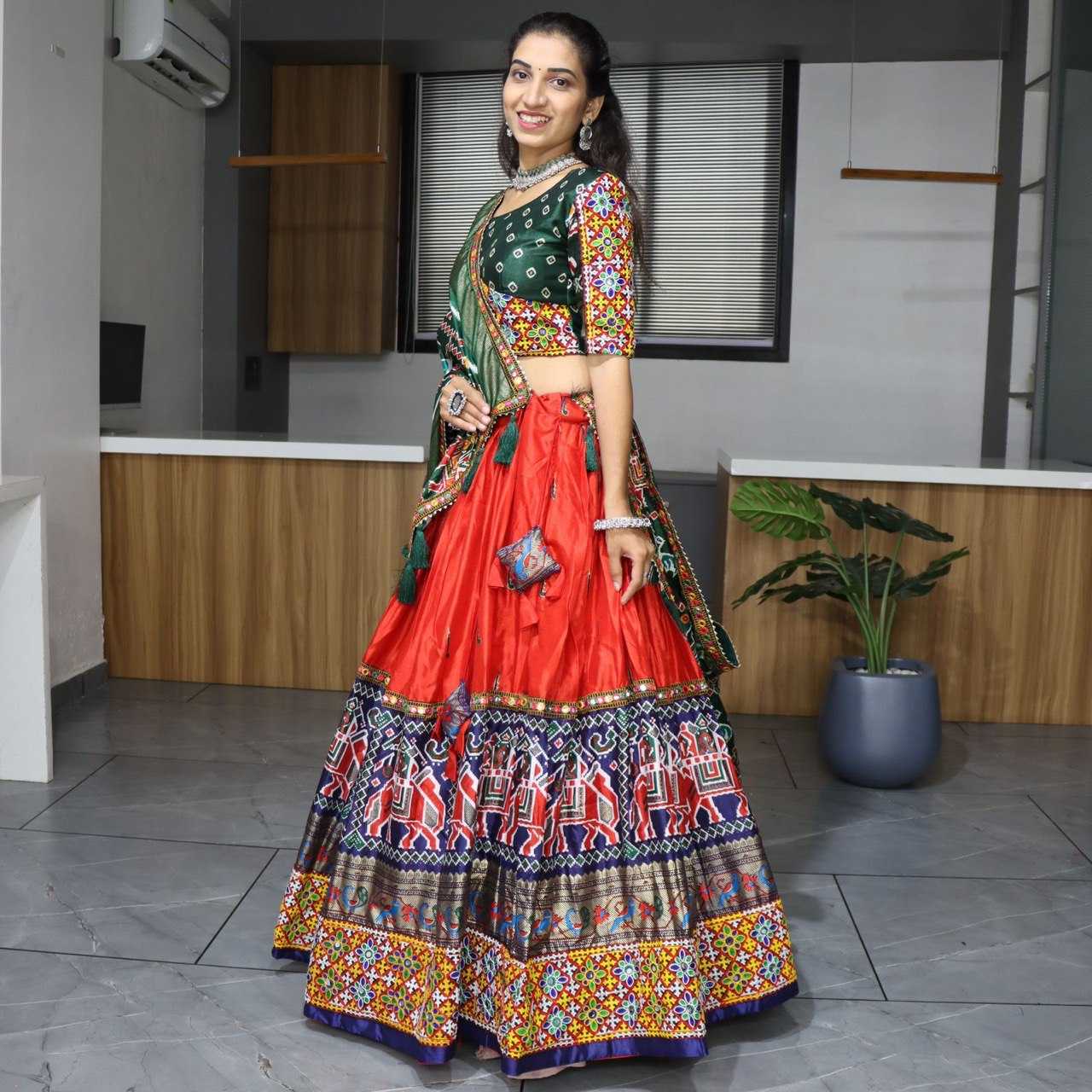 Dola Silk Rin119 8034 Lehengas  Traditional Silk Printed Lehengas