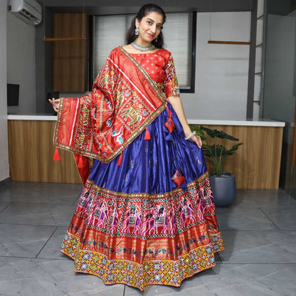 Dola Silk Rin119 8034 Lehengas  Traditional Silk Printed Lehengas