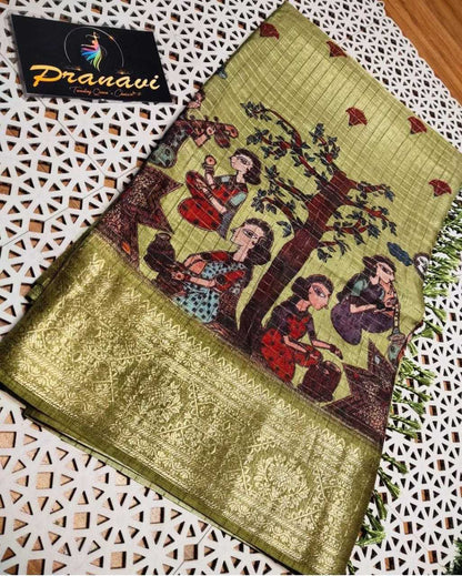 Dola Silk Rin149 Mkd131 Silk Sarees  Dola Silk Soft Silk Printed Silk Sarees