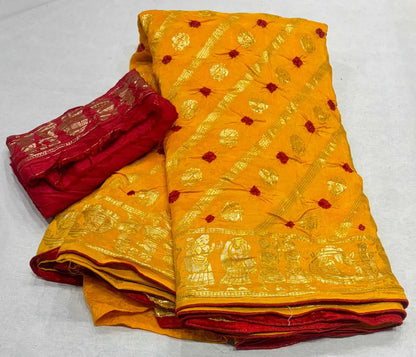 Dola Silk Rin152 Nsd76 Silk Sarees  Dola Silk Soft Silk Pure Zari Silk Zari Border Silk Sarees