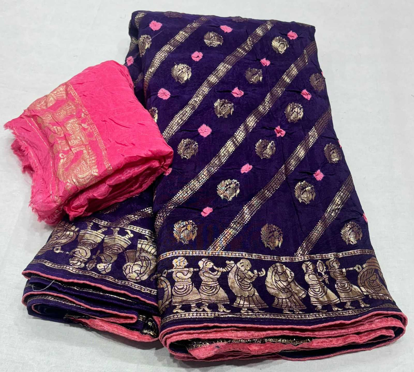 Dola Silk Rin152 Nsd76 Silk Sarees  Dola Silk Soft Silk Pure Zari Silk Zari Border Silk Sarees