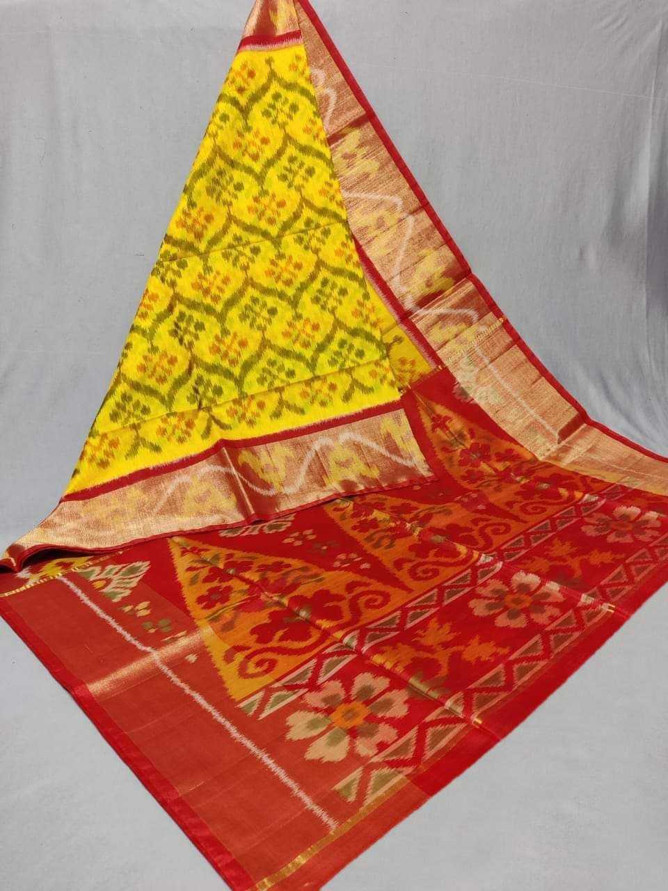 Dola Silk Rin165 Rri09 Silk Sarees  Dola Silk Ikat Printed Silk Sarees