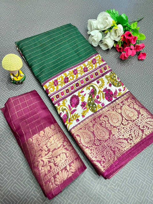 Dola Silk Rin168 Rkc40 Silk Sarees  Dola Silk Soft Silk Printed Silk Sarees