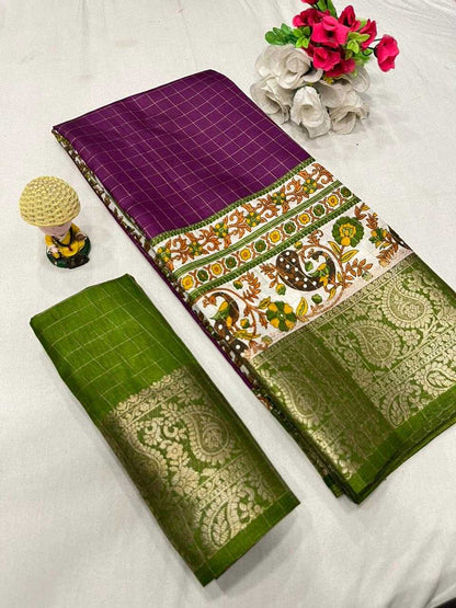 Dola Silk Rin168 Rkc40 Silk Sarees  Dola Silk Soft Silk Printed Silk Sarees