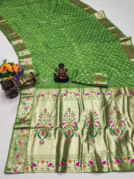 Dola Silk Rin183 Janki Silk Sarees  Paithani Soft Silk Printed Silk Sarees