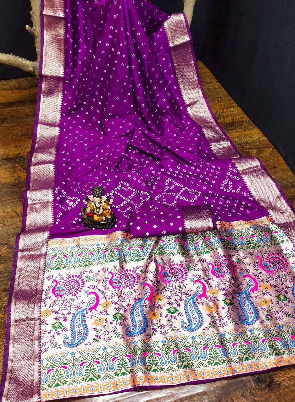 Dola Silk Rin183 Yashomati Silk Sarees  Dola Silk Paithani Soft Silk Traditional Sarees