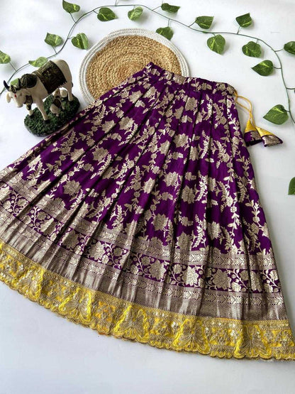 Dola Silk Rin192 8041 Kids Lehengas  Kids Lehengas