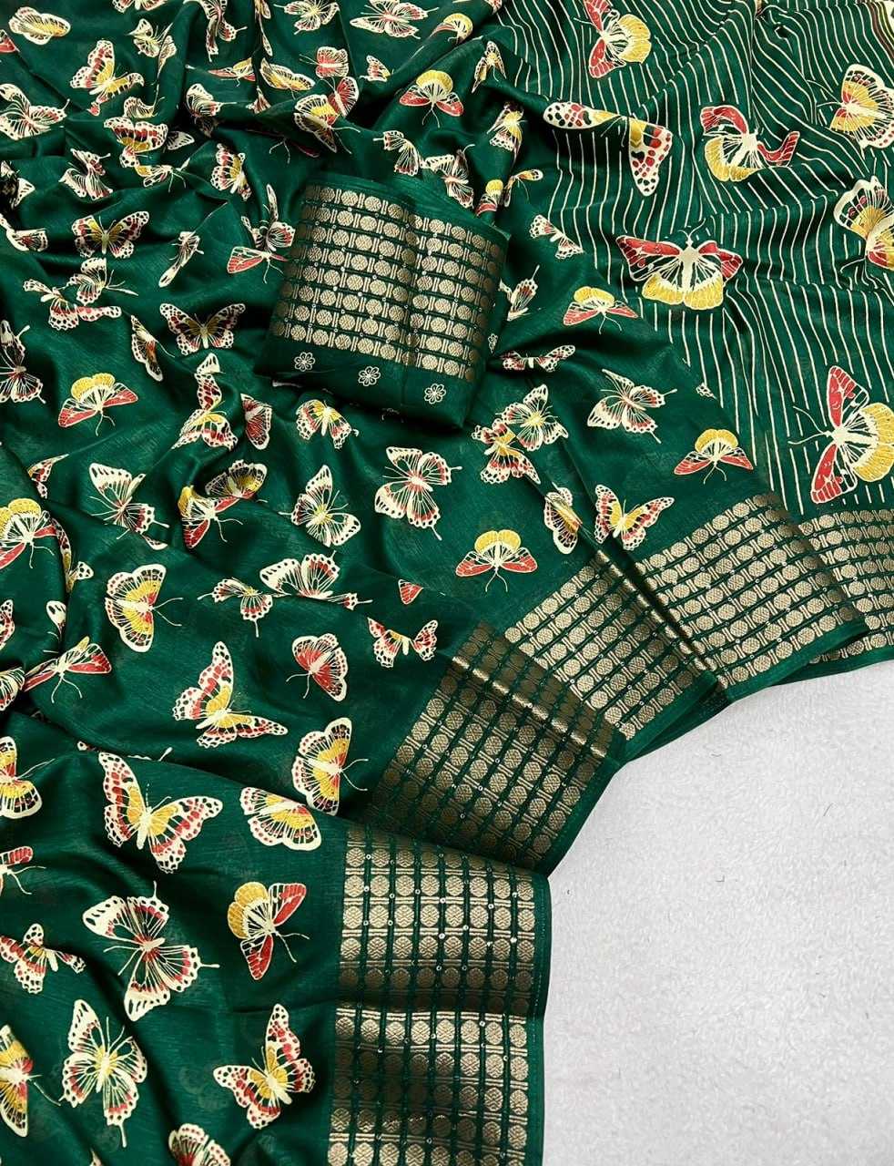 Dola Silk Rin199 Amrutha Silk Sarees  Dola Silk Soft Silk Printed Silk Lightweight Silk Sarees