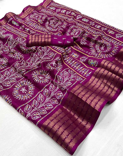 Dola Silk Rin199 Gangore Silk Sarees  Dola Silk Printed Silk Sarees