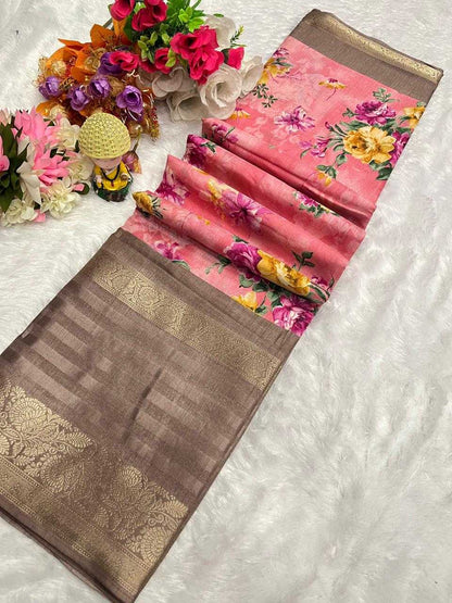 Dola Silk Rkc 09 Sarees  Printed Ladies Indian Sarees E