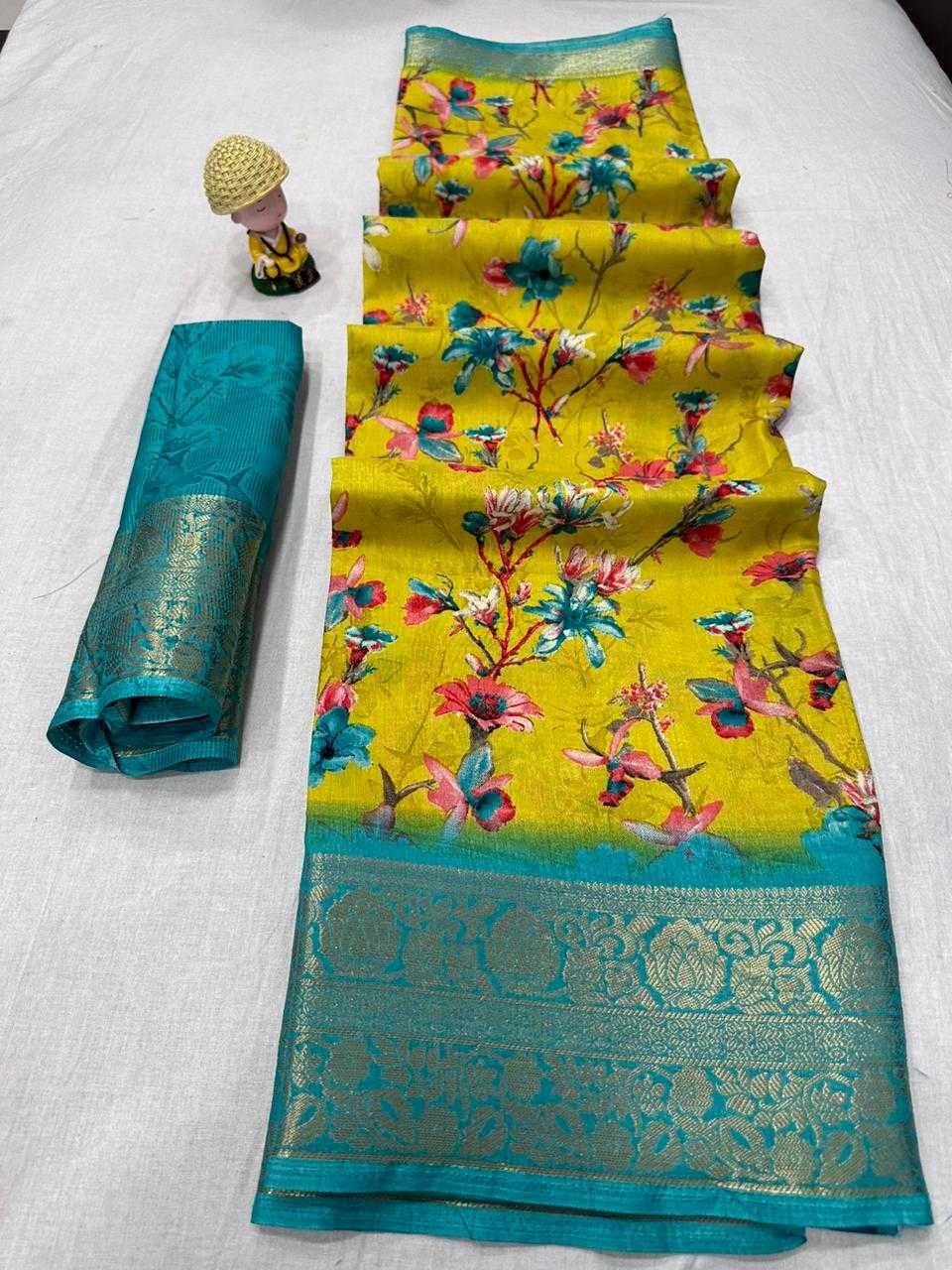 Dola Silk Rkc Smooth Sarees  Printed Ladies Indian Sarees