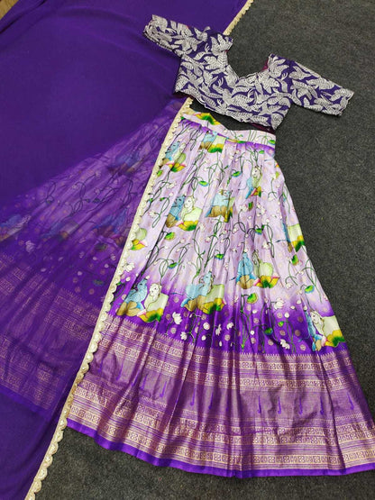 Dola Silk Rpvr Launching Lehengas  Traditional Lehenga E