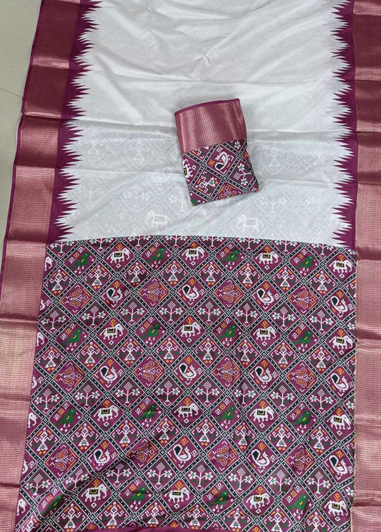 Dola Silk Rri Pochampally Sarees  Uniform Sarees