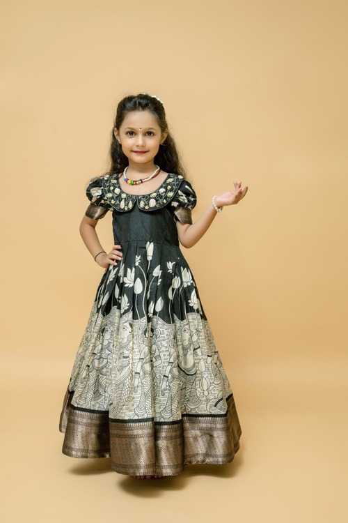 Dola Silk Rrkt 0057 Kids Wear  Kids Gowns