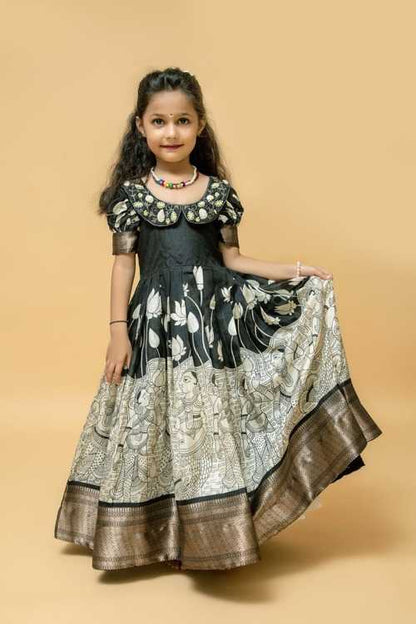 Dola Silk Rrkt 0057 Kids Wear  Kids Gowns