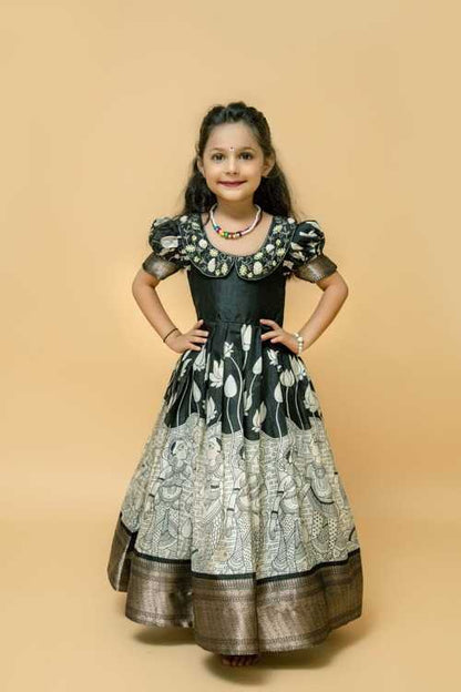 Dola Silk Rrkt 0057 Kids Wear  Kids Gowns