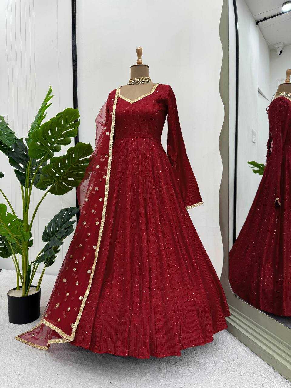 Dola Silk Rin169 5747 Gowns  Fancy Anarkali Gowns