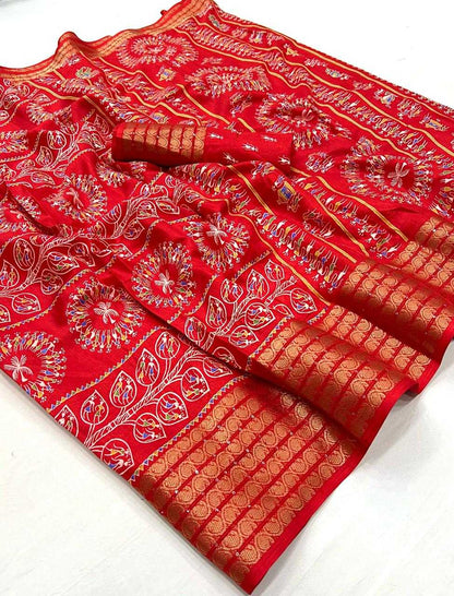 Dola Silk  Rsa  Anu   Saree