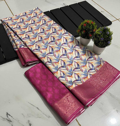 Dola Silk Rwc 14  Sarees  Printed Ladies Indian Sarees