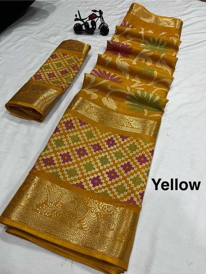 Dola Silk Rwc Petern  Sarees