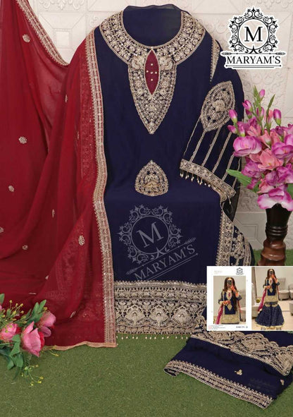 Faux Georgette Kal 155 Suit  Ladies ,Sharara Salwar , Embroidery Suit