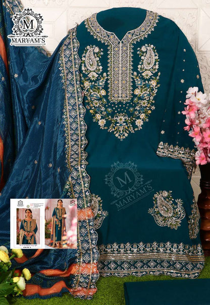 Faux Georgette Kal 169 Suits & Dresses  Unstitched Suits E