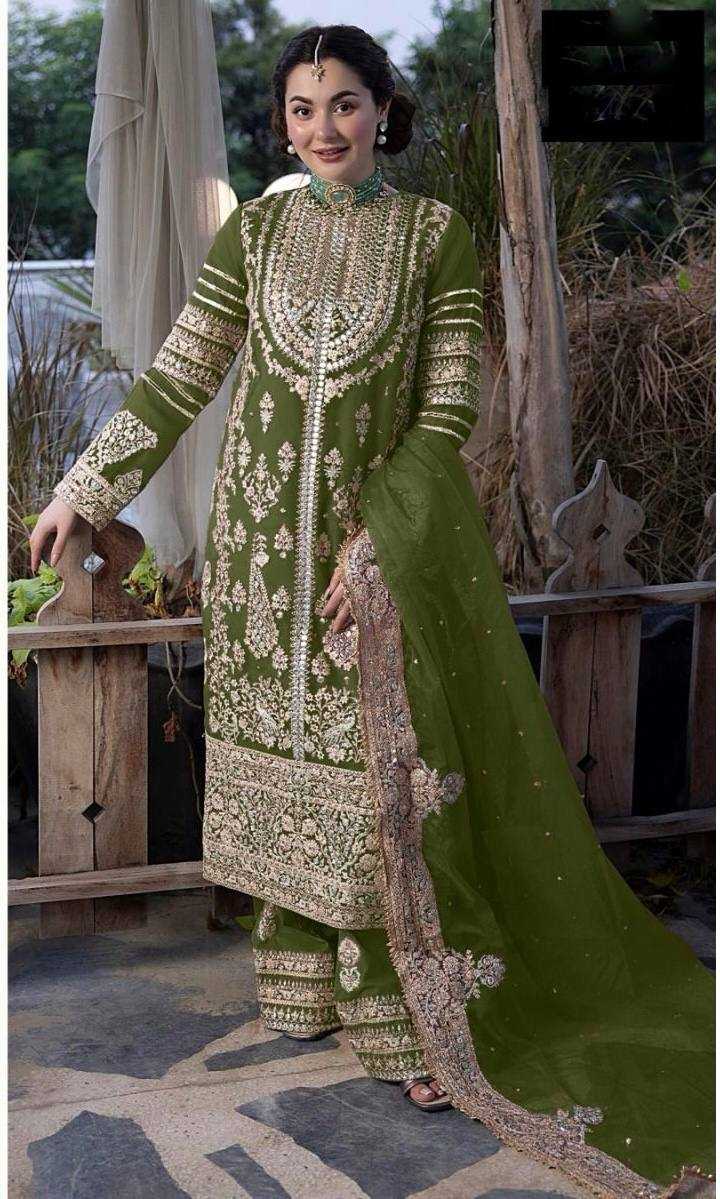 Faux Georgette Kesh121 1612 Suits & Dresses Islamic Clothing  Pakistani Embroidery Georgette Ladies Party Wear Suits