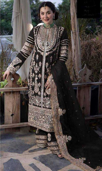 Faux Georgette Kesh121 1612 Suits & Dresses Islamic Clothing  Pakistani Embroidery Georgette Ladies Party Wear Suits