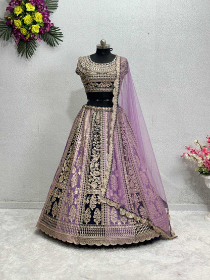 Faux Georgette Kesh138 1015 Lehengas  Designer Wedding Embroidered Lehengas