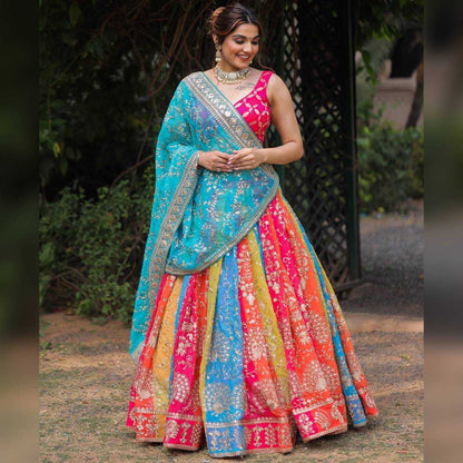 Faux Georgette Kesh144 1072 Lehengas  Traditional Printed Embroidered Navratri Chaniya Choli