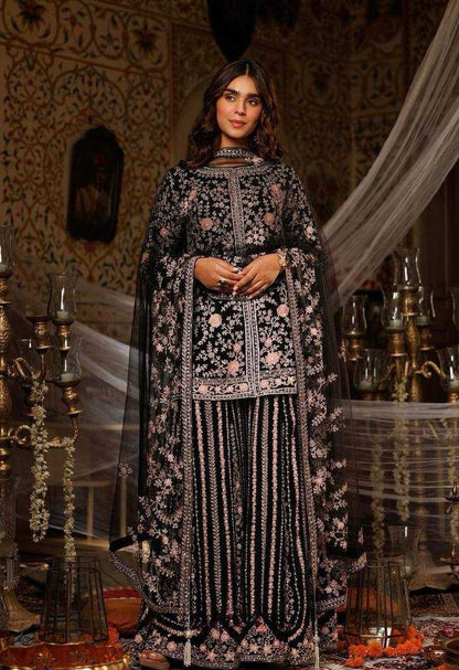 Faux Georgette Kesh157 1611 Suits & Dresses  Sharara Salwar Embroidery Georgette Ladies Party Wear Wedding Suits